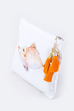 Load image into Gallery viewer, Comic Fish Tasseled Pouch
