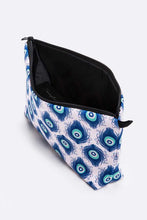 Load image into Gallery viewer, Feather Printed Soft Cosmetic Pouch
