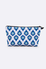 Load image into Gallery viewer, Feather Printed Soft Cosmetic Pouch
