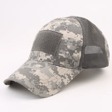 Load image into Gallery viewer, Tactical Military Patch Hat w Adjustable Strap
