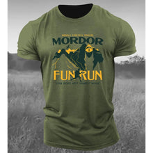 Load image into Gallery viewer, 19 Styles - Mens / Teen Boys - Mordor Fun Run /Mountain Pattern T Shirt - Loose Oversized Shirt - Fashion Top - Sport Tees - Street Casual Clothing Ti Amo I love you
