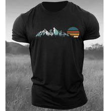 Load image into Gallery viewer, 19 Styles - Mens / Teen Boys - Mordor Fun Run /Mountain Pattern T Shirt - Loose Oversized Shirt - Fashion Top - Sport Tees - Street Casual Clothing Ti Amo I love you
