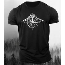 Load image into Gallery viewer, 19 Styles - Mens / Teen Boys - Mordor Fun Run /Mountain Pattern T Shirt - Loose Oversized Shirt - Fashion Top - Sport Tees - Street Casual Clothing Ti Amo I love you
