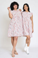 Load image into Gallery viewer, Spring Ruffle Hem Shift Dress
