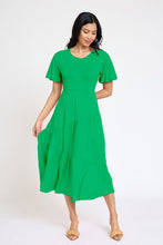Load image into Gallery viewer, Solid Diagonal Tiered Flowy Dress
