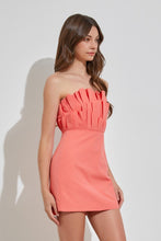Load image into Gallery viewer, Off Shoulder Ruffle Dress
