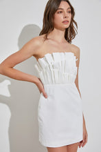 Load image into Gallery viewer, Off Shoulder Ruffle Dress
