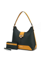 Load image into Gallery viewer, MKF Collection Graciela Color-Block Hobo by Mia k
