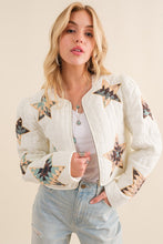 Load image into Gallery viewer, Quilted Multi Star Padded Western Jacket
