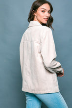 Load image into Gallery viewer, Corduroy Button Down Jacket With Pockets
