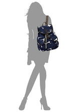 Load image into Gallery viewer, Tribal Printed Canvas Backpack
