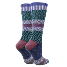 Load image into Gallery viewer, Sophia - Women&#39;s Fuzzy Crew Socks
