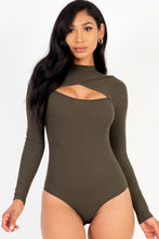 Load image into Gallery viewer, Front Cutout Long Sleeve Bodysuit
