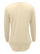 Load image into Gallery viewer, Round Neck Long Sleeve T-Shirt
