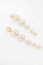 Load image into Gallery viewer, Sun Pearl Dangle Earrings
