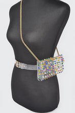Load image into Gallery viewer, Plus Size Studded Stadium Convertible Fanny Pack
