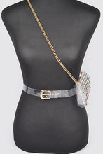 Load image into Gallery viewer, Plus Size Studded Stadium Convertible Fanny Pack

