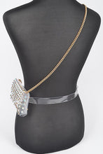 Load image into Gallery viewer, Plus Size Studded Stadium Convertible Fanny Pack

