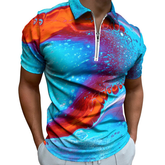 Ti Amo I love you - Exclusive Brand  - Short Sleeve Polo Shirt - Sizes 2XS-6XL