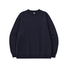 Load image into Gallery viewer, Men&#39;s Single-layer Fleece-lined Round Neck Caual Loose Sweatshirt
