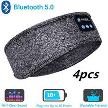 Load image into Gallery viewer, Wireless Bluetooth Sleeping Headphones Headband Thin Soft Elastic Comfortable Music Ear Phones Eye Mask For Side Sleeper Sports
