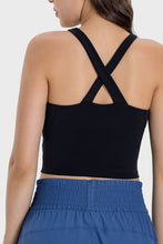 Load image into Gallery viewer, Crisscross Grecian Neck Active Cami
