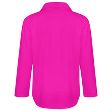 Load image into Gallery viewer, Ti Amo I love you - Exclusive Brand - Hollywood Cerise - Irregular Hem Shirt - Sizes S-3XL
