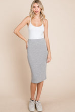 Load image into Gallery viewer, BOMBOM Elastic Waist Pencil Skirt
