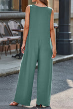 Load image into Gallery viewer, Full Size V-Neck Wide Strap Jumpsuit
