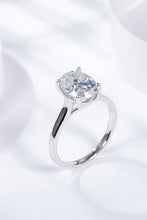 Load image into Gallery viewer, 2.5 Carat Moissanite Solitaire Ring Ti Amo I love you
