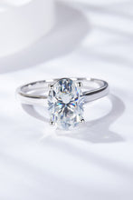 Load image into Gallery viewer, 2.5 Carat Moissanite Solitaire Ring Ti Amo I love you
