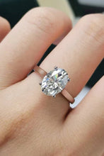 Load image into Gallery viewer, 2.5 Carat Moissanite Solitaire Ring Ti Amo I love you
