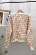 Load image into Gallery viewer, 2 Colors - Heathered Button Up Long Sleeve Cardigan Ti Amo I love you
