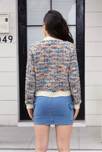 Load image into Gallery viewer, 2 Colors - Heathered Button Up Long Sleeve Cardigan Ti Amo I love you
