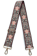 Load image into Gallery viewer, 2 Inches Wide Aztec Tribal Pattern Guitar Strap Ti Amo I love you
