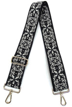 Load image into Gallery viewer, 2 Inches Wide Aztec Tribal Pattern Guitar Strap Ti Amo I love you
