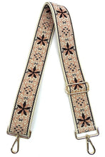 Load image into Gallery viewer, 2 Inches Wide Aztec Tribal Pattern Guitar Strap Ti Amo I love you
