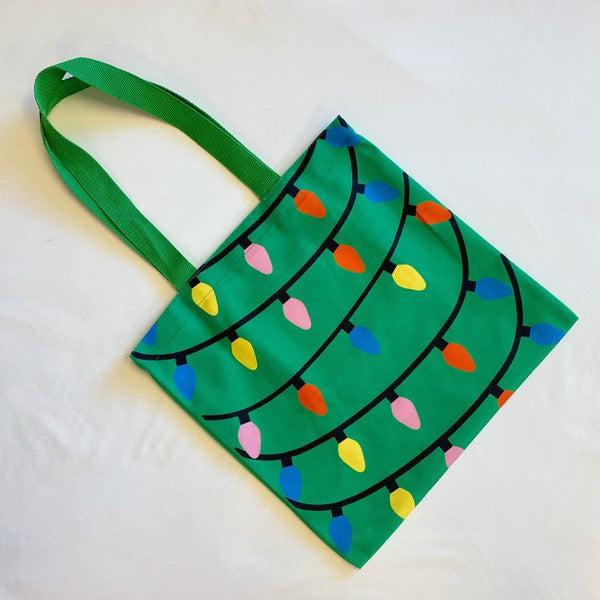 Light Up The Joy Canvas Tote