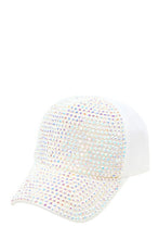 Load image into Gallery viewer, Metal Feel Studded Baseball Cap
