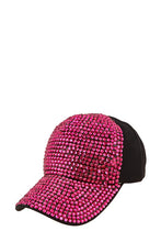 Load image into Gallery viewer, Metal Feel Studded Baseball Cap
