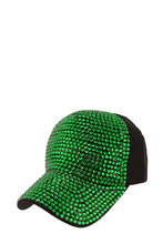 Load image into Gallery viewer, Metal Feel Studded Baseball Cap
