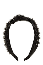 Load image into Gallery viewer, Metallic Head Band with Beads Decorated
