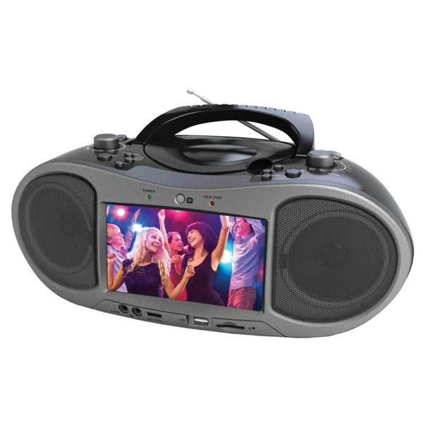 Naxa 7 Inch Bluetooth DVD Boombox