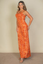 Load image into Gallery viewer, Tie Dye Printed Cami Bodycon Maxi Dress
