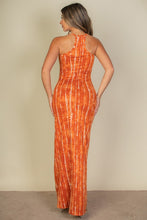 Load image into Gallery viewer, Tie Dye Printed Cami Bodycon Maxi Dress
