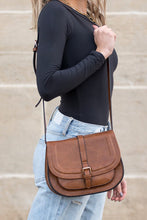 Load image into Gallery viewer, Blair Foldover Buckle Crossbody
