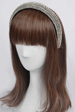 Load image into Gallery viewer, Rhinestone Statement Puffy Headband
