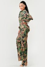 Load image into Gallery viewer, Ruffle Sleeve Jumpsuit -Restocking
