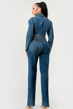 Load image into Gallery viewer, Cool Chick Denim Pant Set
