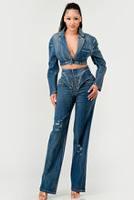 Load image into Gallery viewer, Cool Chick Denim Pant Set
